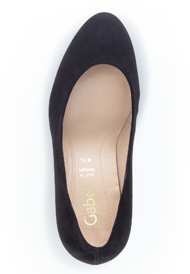 Talons Classiques Gabor Noir | Femmes Exclusives